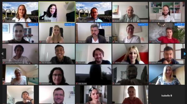 Erster digitaler Gründertalk im Seminar „Unsicherheitserfahrung und Bewältigungsstrategien im unternehmerischen Kontext“ 1 GruenderTalk2020