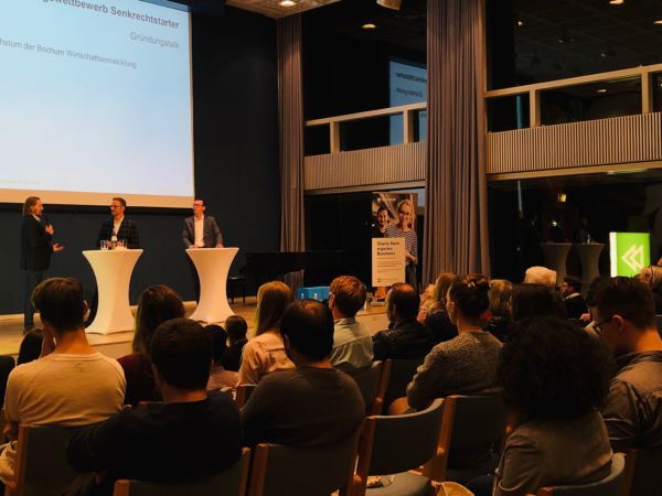 Besuch der Auftaktveranstaltung des Senkrechtstarters 2 Senkrecht20192