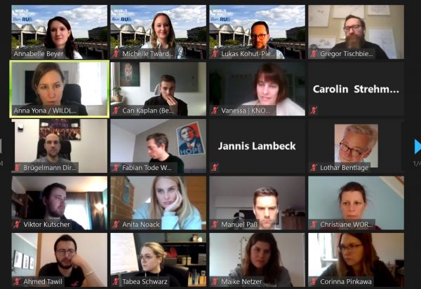 Gründer*innentalk im Seminar „Unsicherheitserfahrung und Bewältigungsstrategien im unternehmerischen Kontext“ 1 Talk 1