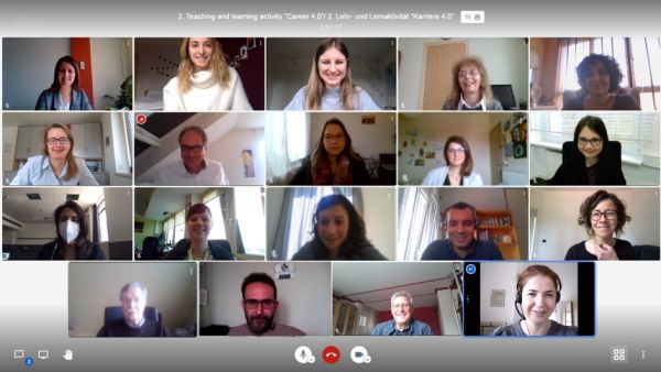 Internationaler Workshop mit Partnern aus sieben EU-Ländern des Projekts „Karriere 4.0“ 1 career4 0321